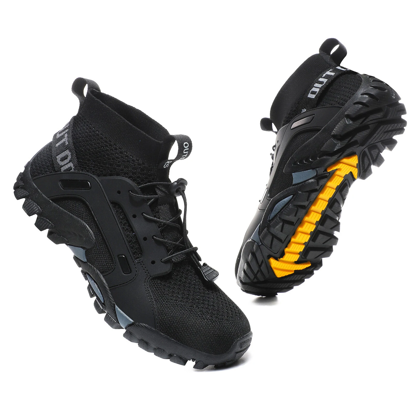 (image for) Outdoor Wading Shoes River Tracing Shoes Quick Drying Men Shoes for Hiking Cycling